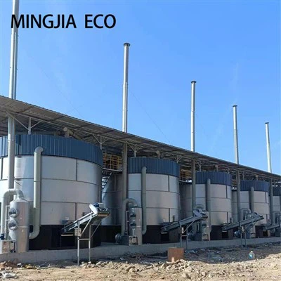 מיכל תסיסה של פסולת אורגנית